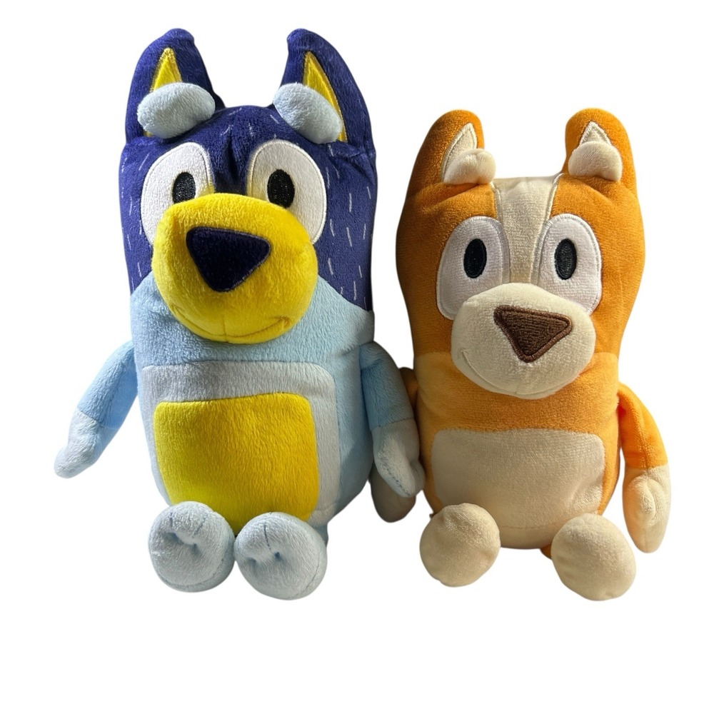 Bluey & Bingo Plush Set – Disney Junior / BBC Studios Stuffed‎ Animals